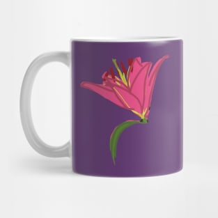 Flower Stargazer Lily Mug